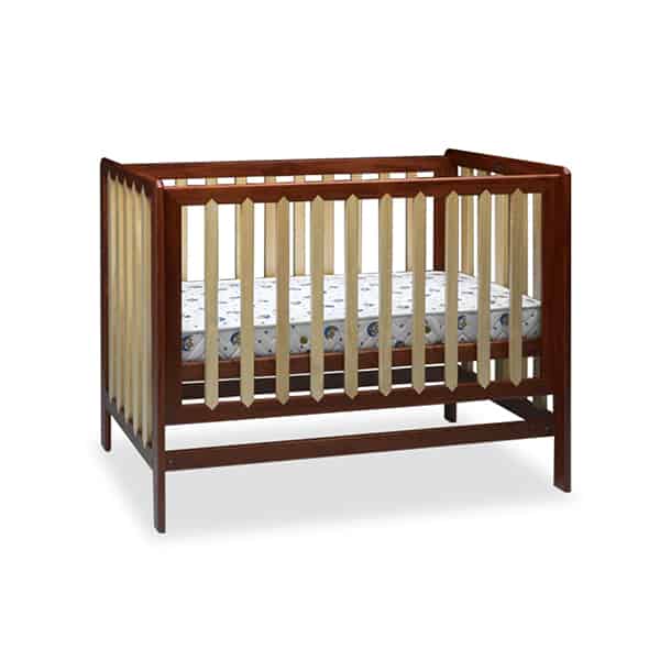Birds beak cot in red gum and silver ash