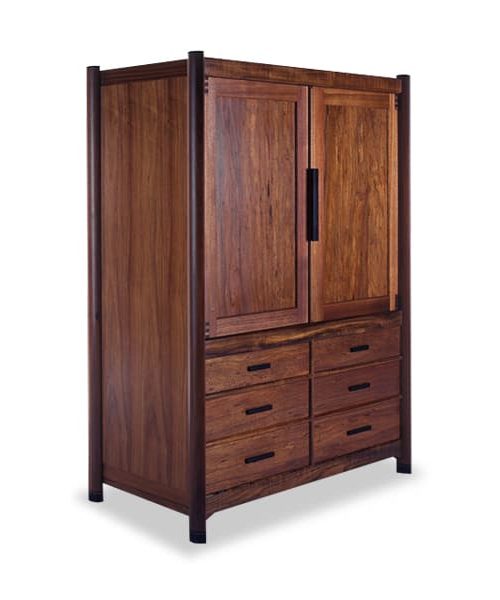 Lewis Drinks Cabinet in blackwood and ebony