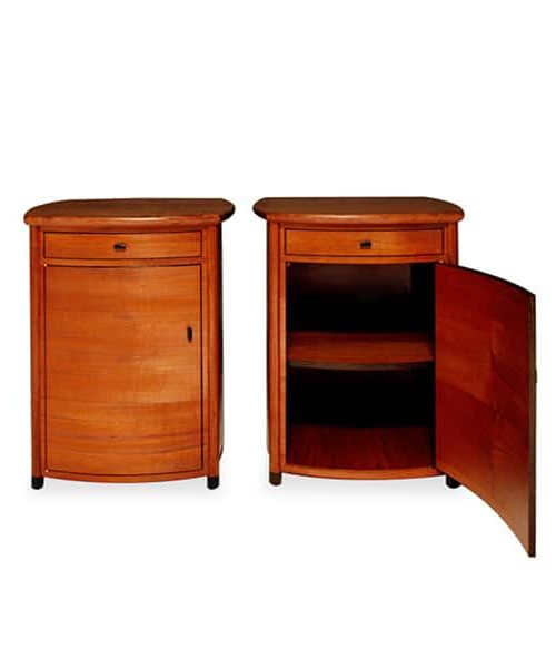 Manuka Bedside Tables in myrtle and wenge