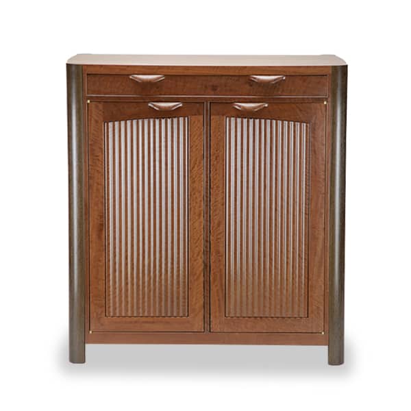Riverstones 2 Cabinet in highly figured river red gum, wenge and rock maple