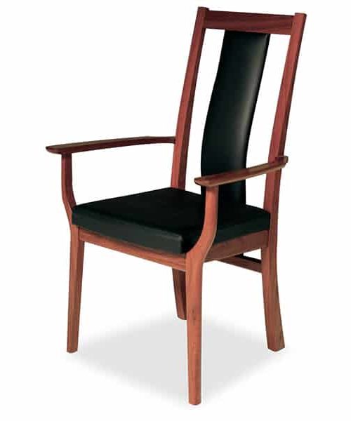Seren Highback Carver Chair Fully Upholstered