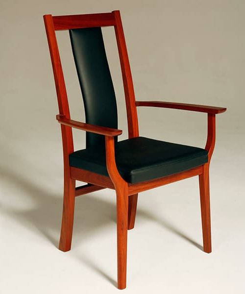 Seren Highback Carver Chair Fully Upholstered