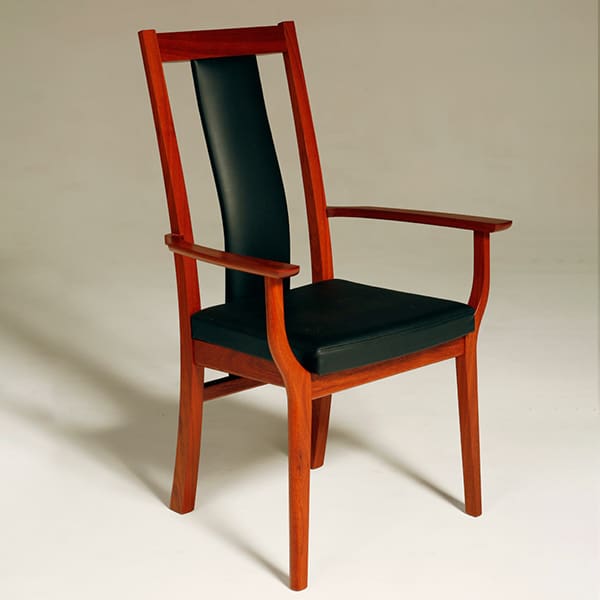 Seren Highback Carver Chair Fully Upholstered