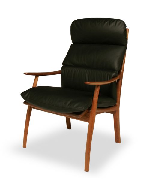 Werriwa Single Lounge Chair in Blackwood.