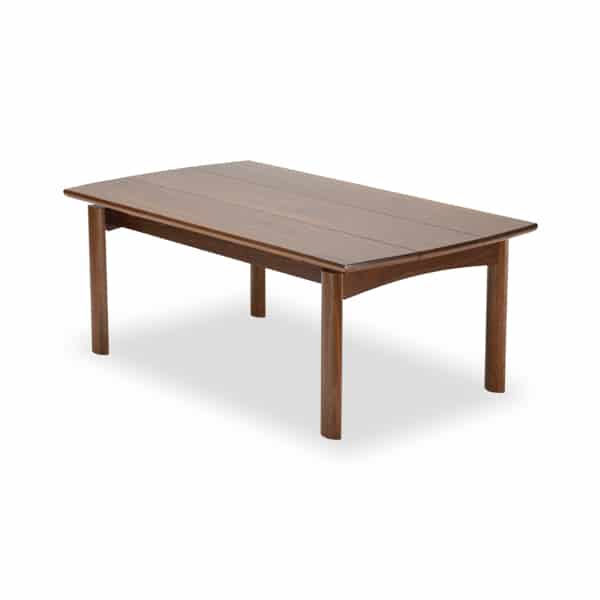 Jindabyn Coffee Table in jarrah with wenge detailing