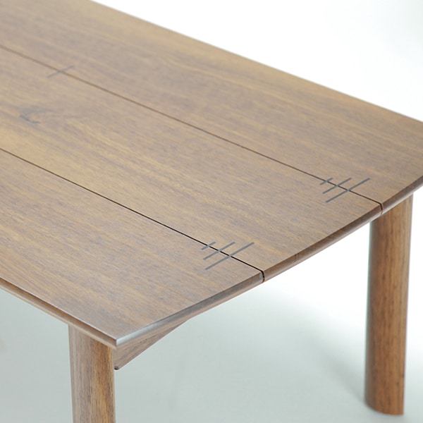 Jindabyn Coffee Table in jarrah with wenge detailing