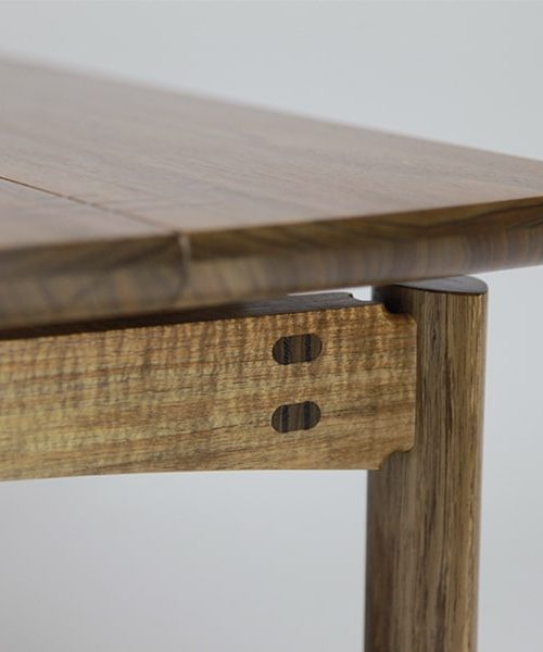 Jindabyne Coffee Table in blackwood with wenge detailing