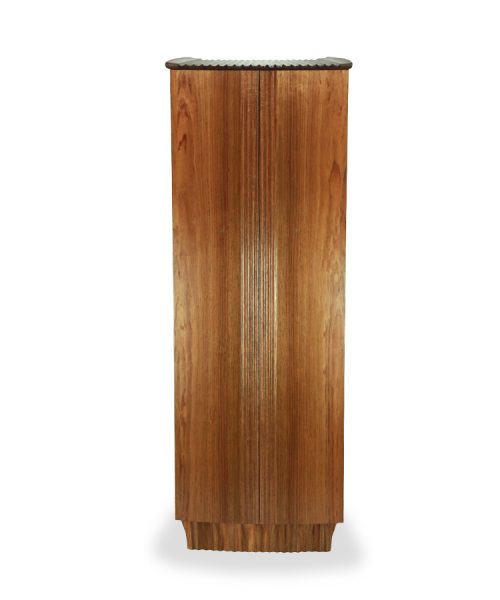 Maleny II cabinet in blackwood and Huon Pine.