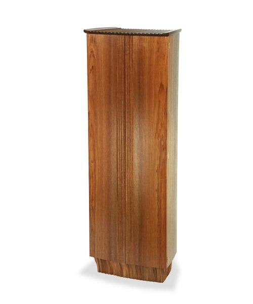 Maleny II cabinet in blackwood and Huon Pine.