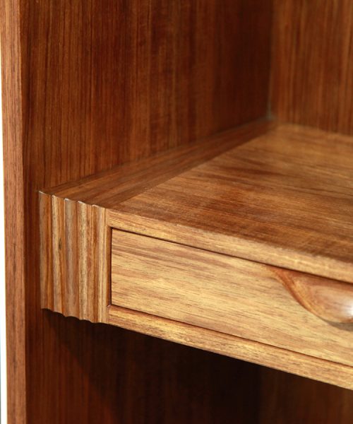 Maleny II cabinet in blackwood and Huon Pine.