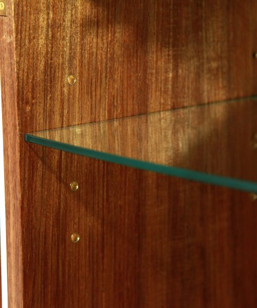 Maleny II cabinet in blackwood and Huon Pine.
