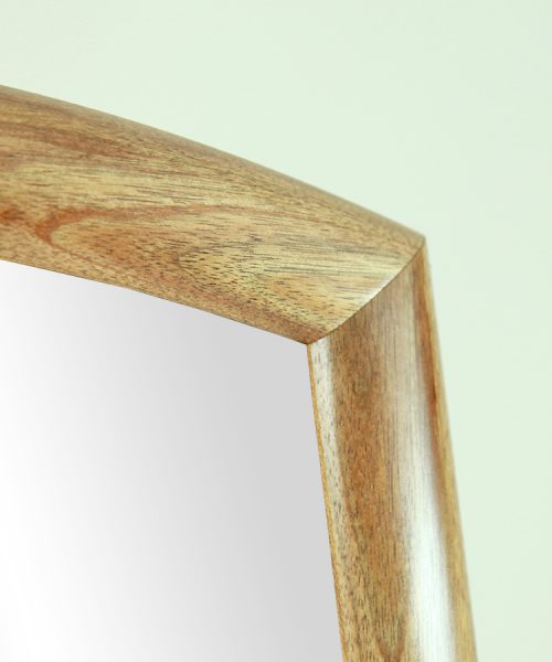 Cheval mirror hand made from Tasmanian blackwood in Australia, Canberra bespoke, custom made, fine furniture.