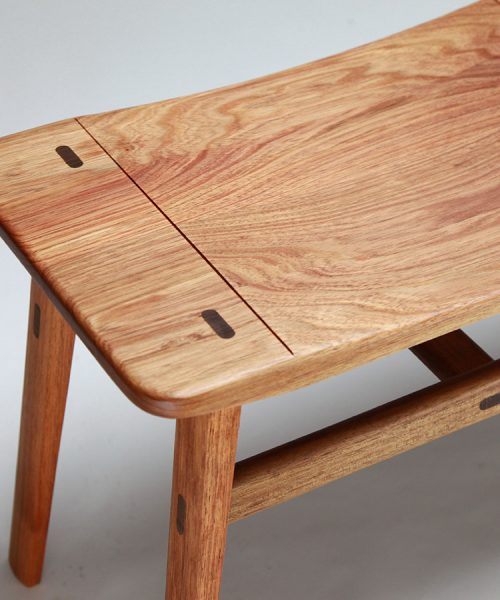 Double River Stool low stool bathroom stool hallway stool.