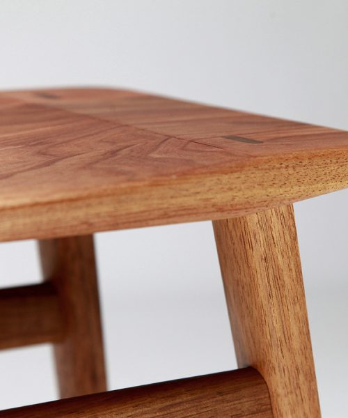 Double River Stool low stool bathroom stool hallway stool.