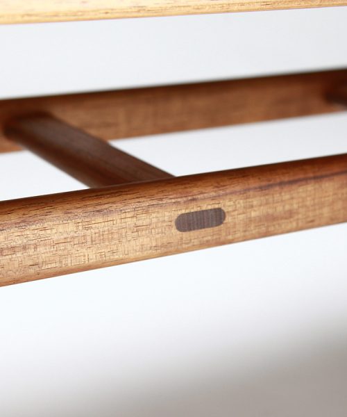 Double River Stool low stool bathroom stool hallway stool.