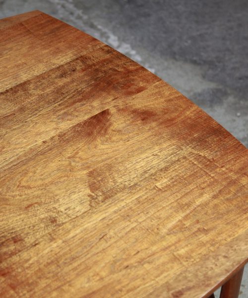 A coffee table designed for Australian homes made from native timbers.