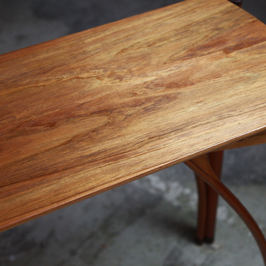 A hall table designed for Australian homes made from native timbers.