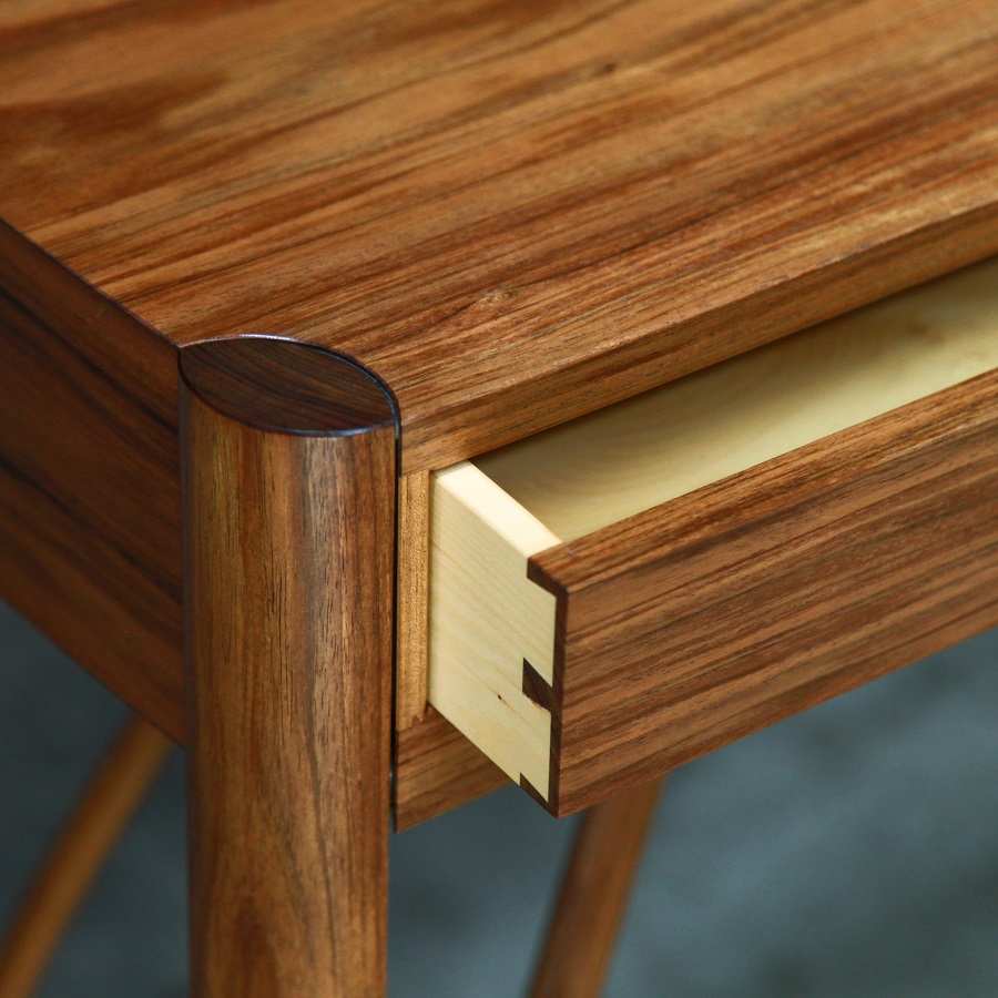 A side table designed for Australian homes and crafted from native timbers.