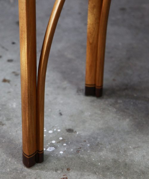 A side table designed for Australian homes and crafted from native timbers.
