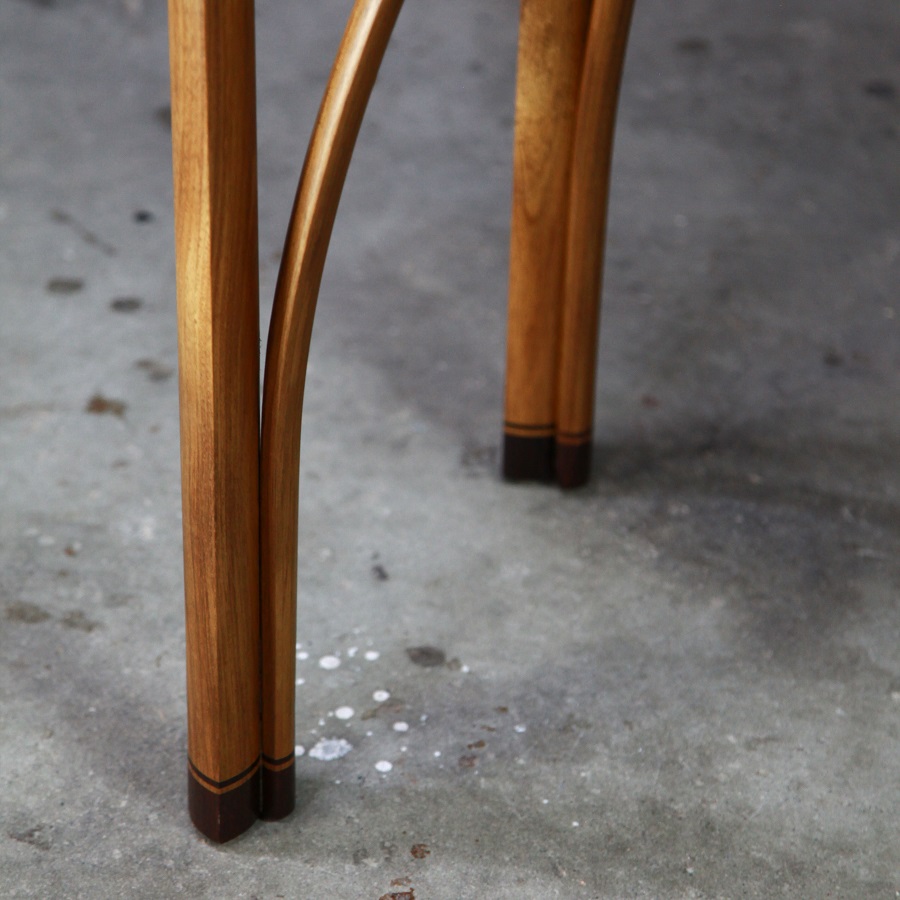 A side table designed for Australian homes and crafted from native timbers.