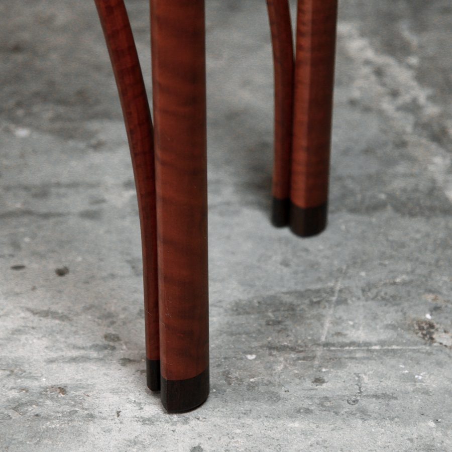 A hall table designed for Australian homes made from native timbers.