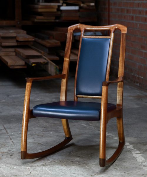 A working rocking chair made for Australian conditions from Australian native timbers