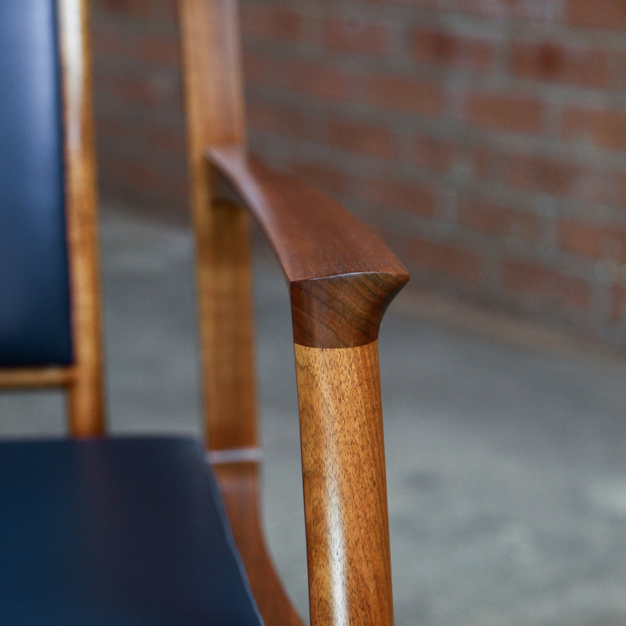 A working rocking chair made for Australian conditions from Australian native timbers