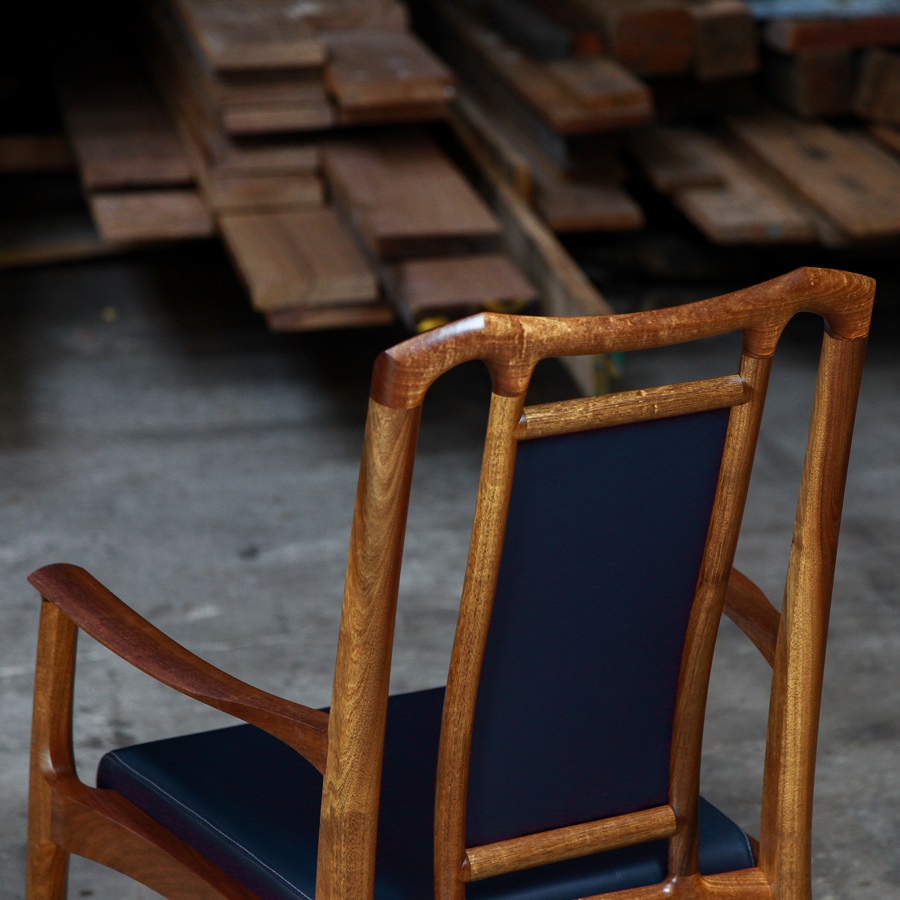 A working rocking chair made for Australian conditions from Australian native timbers