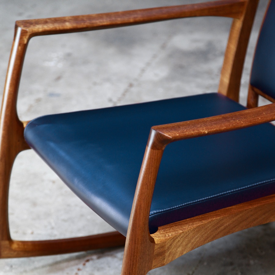 A working rocking chair made for Australian conditions from Australian native timbers