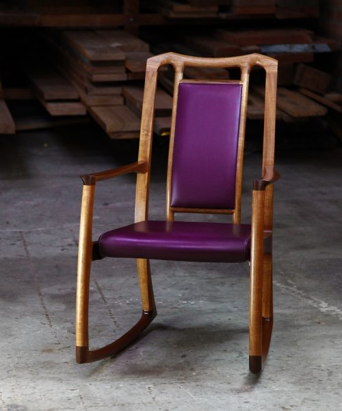 A working rocking chair made for Australian conditions from Australian native timbers