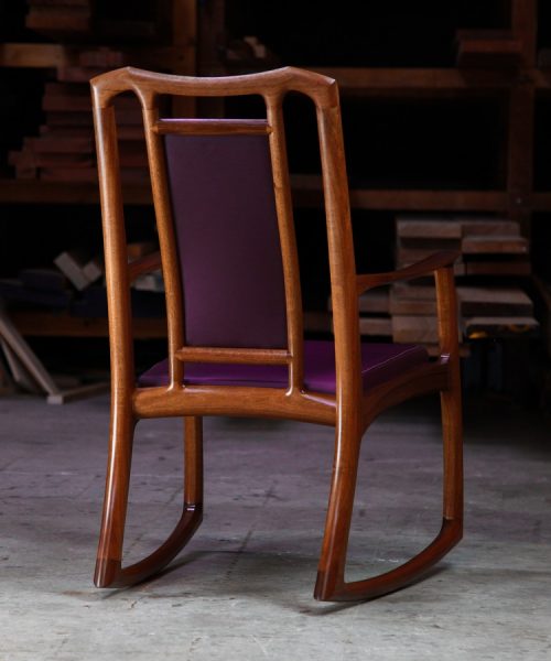 A working rocking chair made for Australian conditions from Australian native timbers