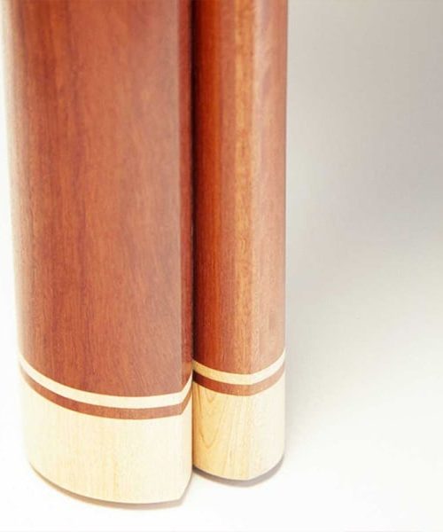 Tripod Desk in rockmaple, red gum and gidgee