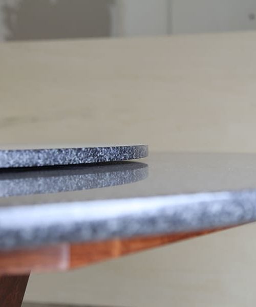 granite round stone dining table